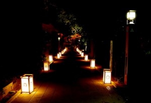 江の島灯篭2015画像