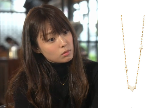 深田恭子のドラマ「ダメ恋」着用ネックレス・イヤリングのブランドは？